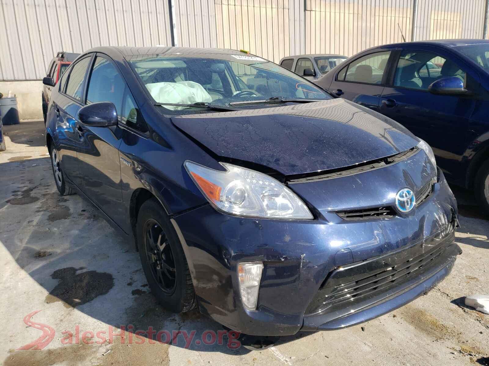 2013 TOYOTA PRIUS — VIN JTDKN3DU7D1618151