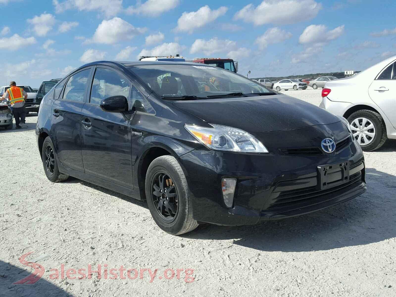 2014 TOYOTA PRIUS — VIN JTDKN3DU7E0377912
