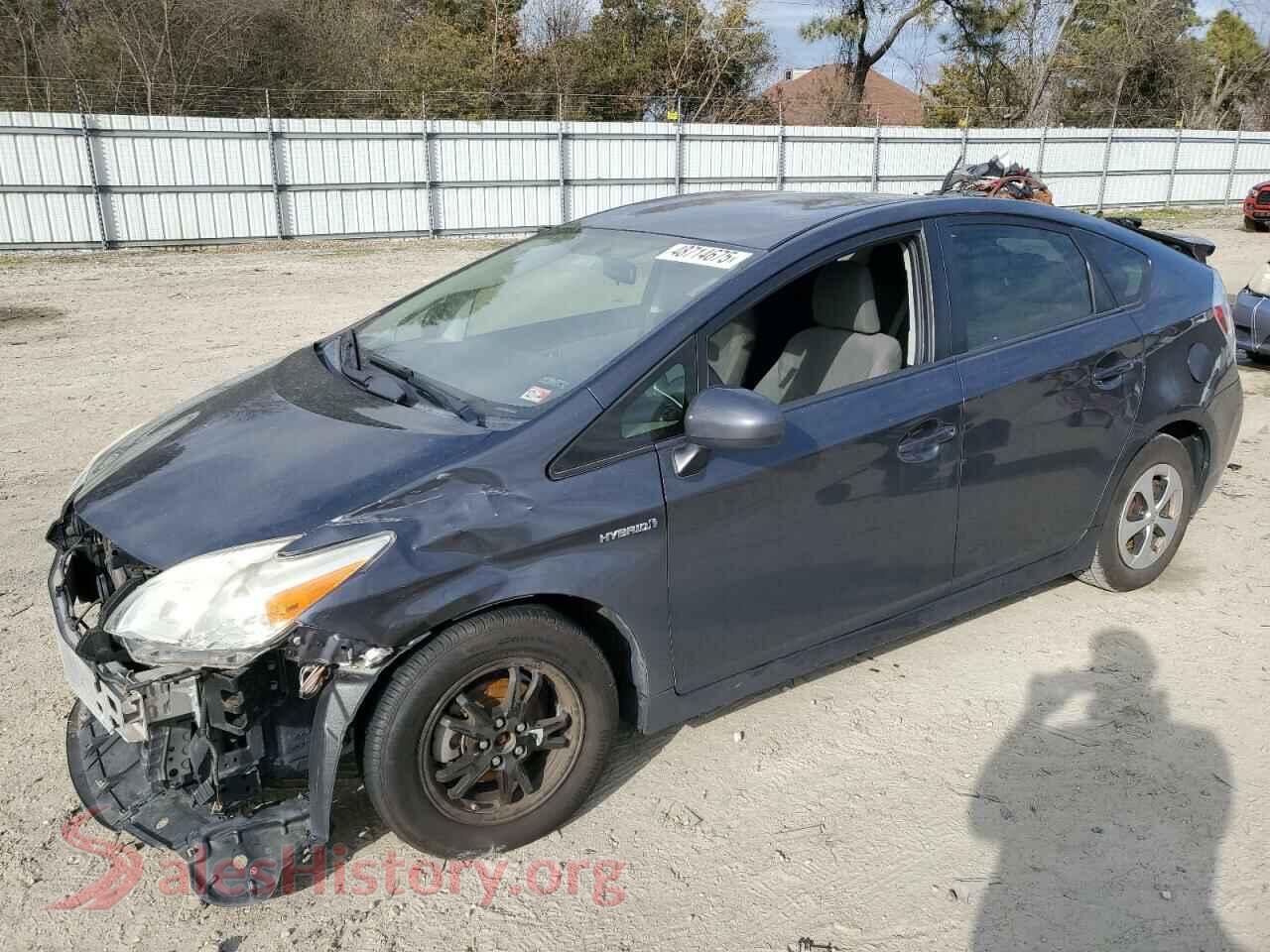2014 TOYOTA PRIUS — VIN JTDKN3DU7E0389977