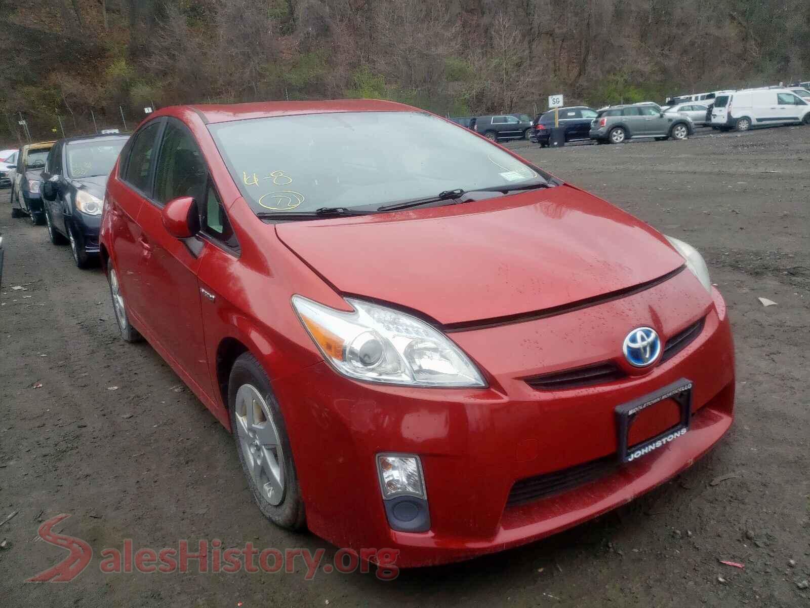 2010 TOYOTA PRIUS — VIN JTDKN3DU8A0093456
