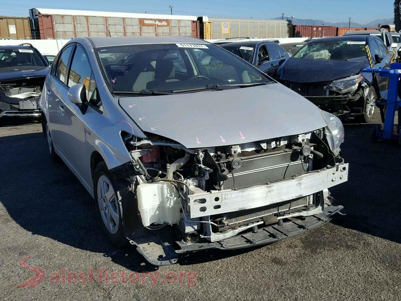 2010 TOYOTA PRIUS — VIN JTDKN3DU8A0203339