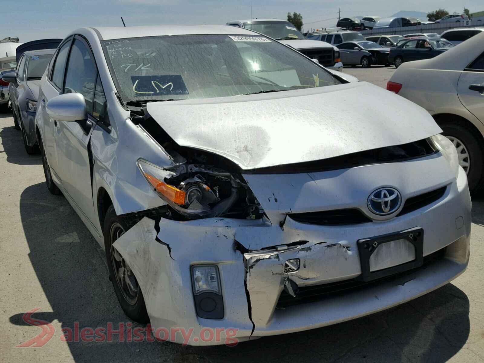 2011 TOYOTA PRIUS — VIN JTDKN3DU8B0297675