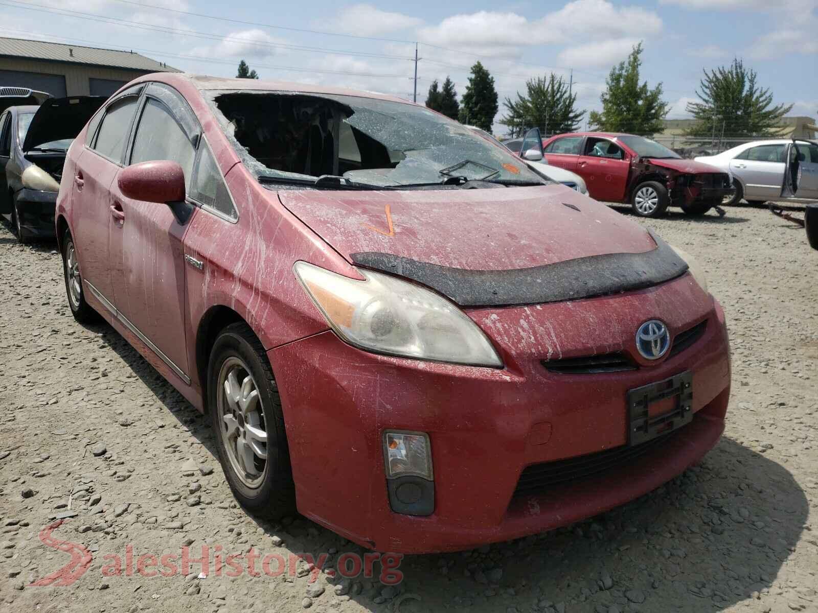 2011 TOYOTA PRIUS — VIN JTDKN3DU8B1355018