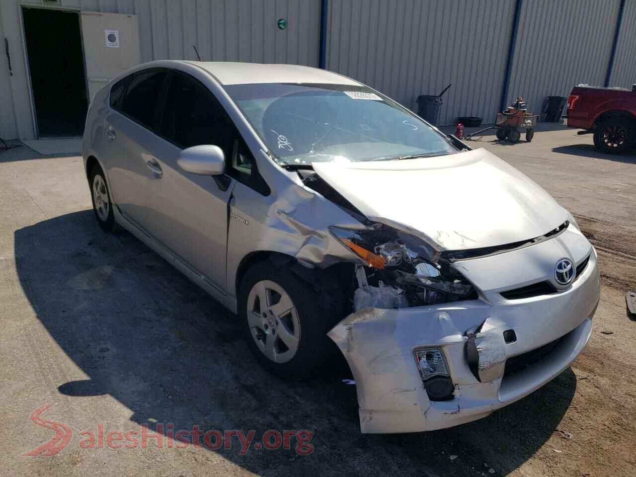 2011 TOYOTA PRIUS — VIN JTDKN3DU8B1383174
