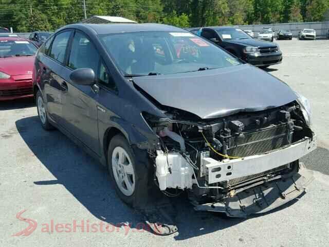 2011 TOYOTA PRIUS — VIN JTDKN3DU8B5338387