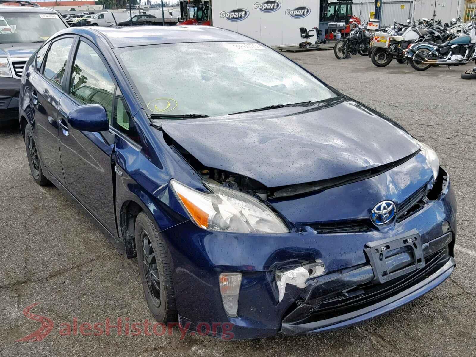 2012 TOYOTA PRIUS — VIN JTDKN3DU8C1549002