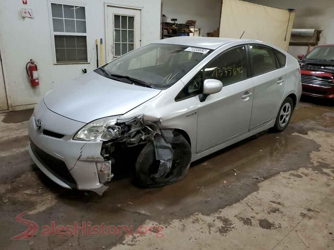 2013 TOYOTA PRIUS — VIN JTDKN3DU8D0350233