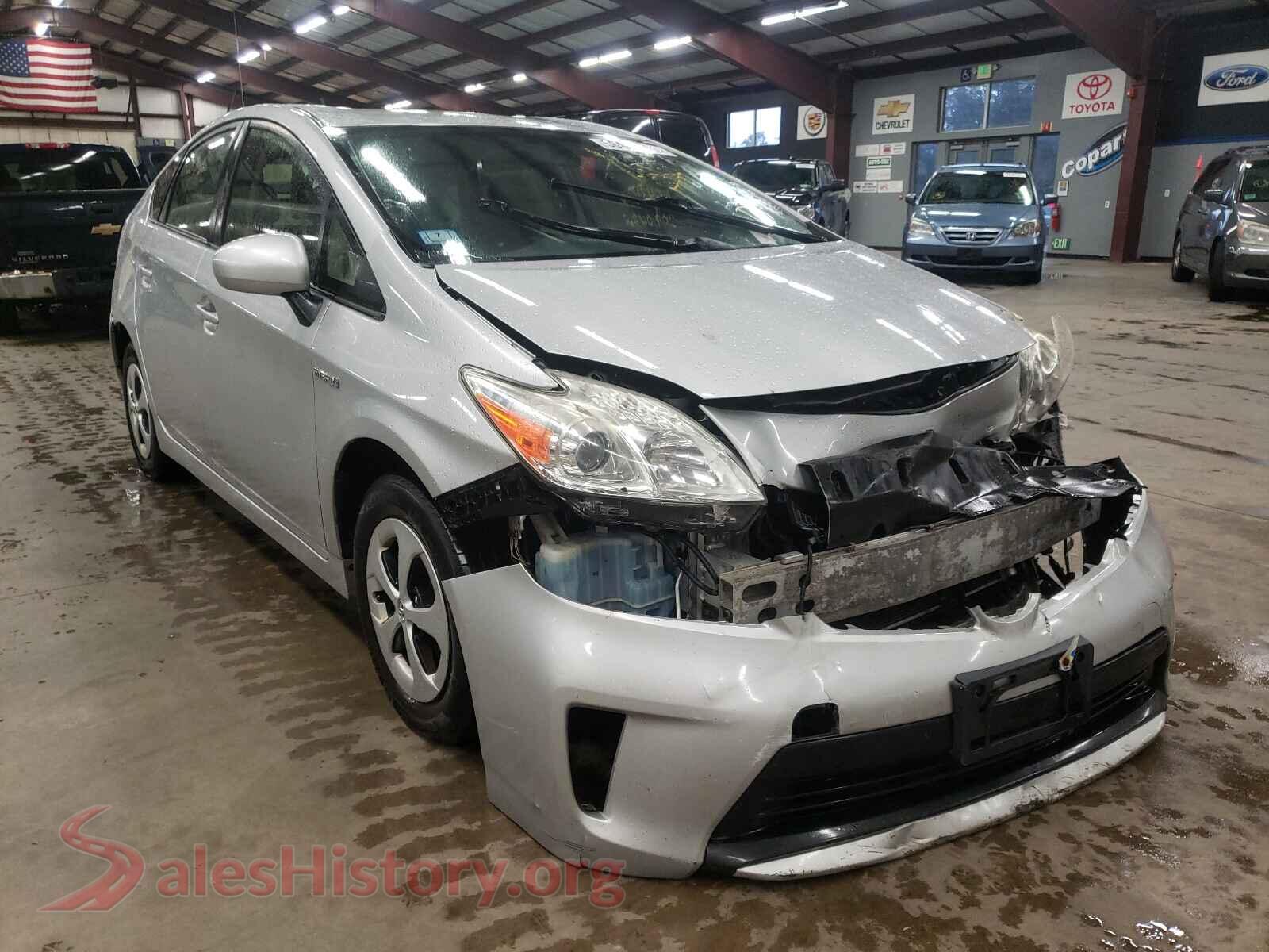 2013 TOYOTA PRIUS — VIN JTDKN3DU8D1711700