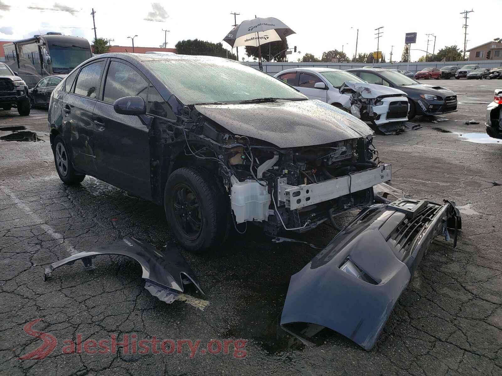 2013 TOYOTA PRIUS — VIN JTDKN3DU8D5652737