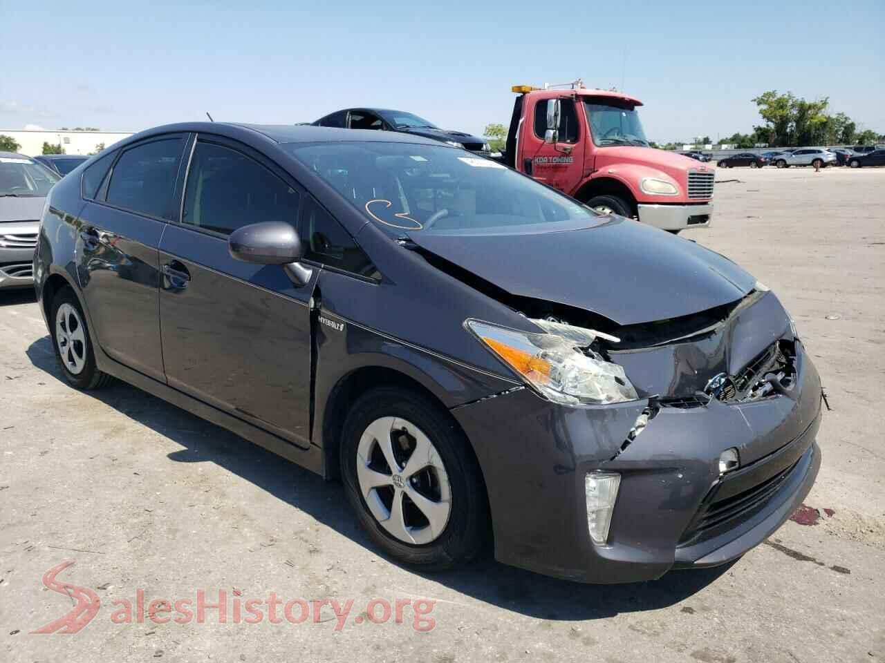 2014 TOYOTA PRIUS — VIN JTDKN3DU8E0366899