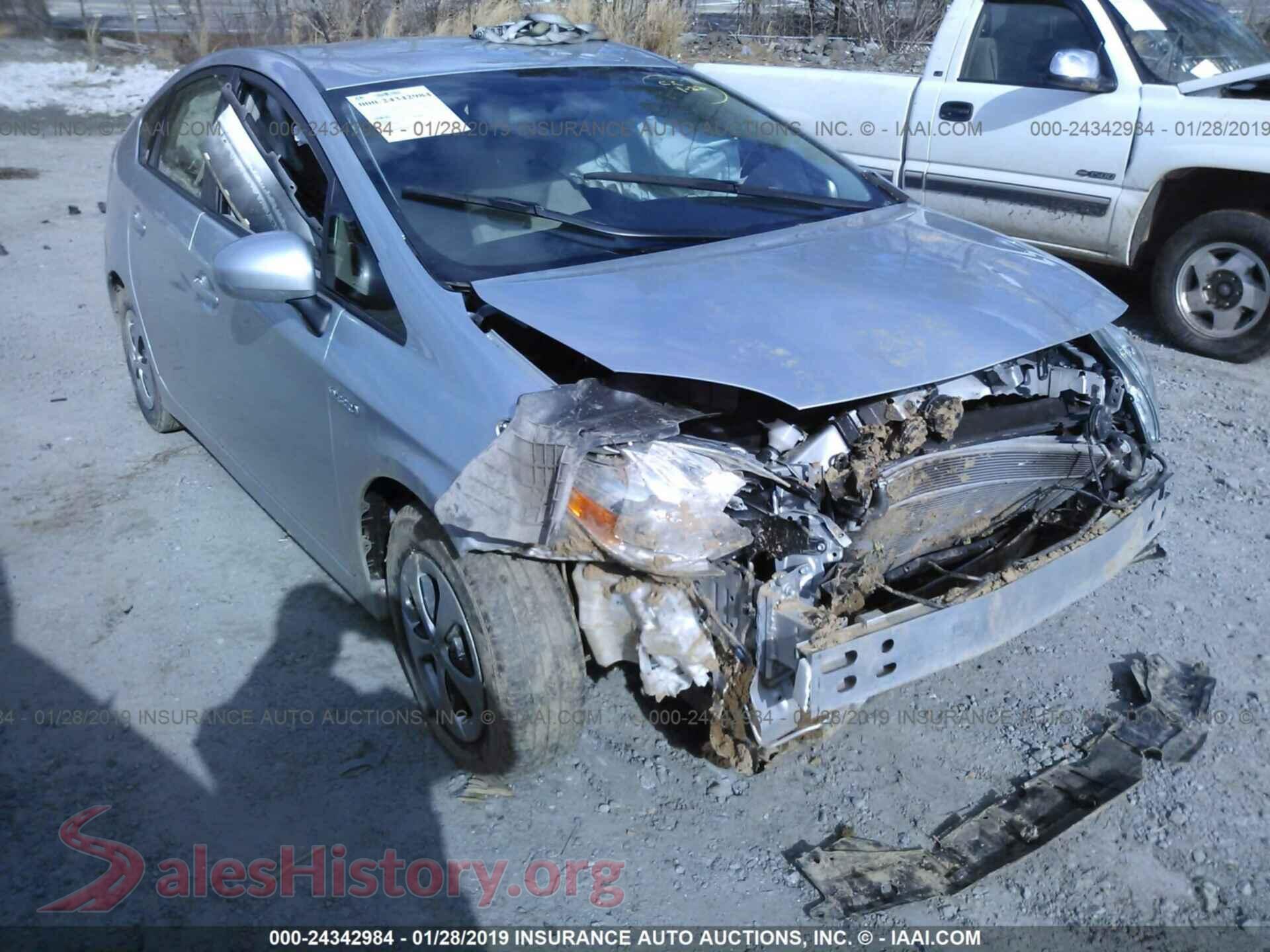 2014 TOYOTA PRIUS — VIN JTDKN3DU8E0385811