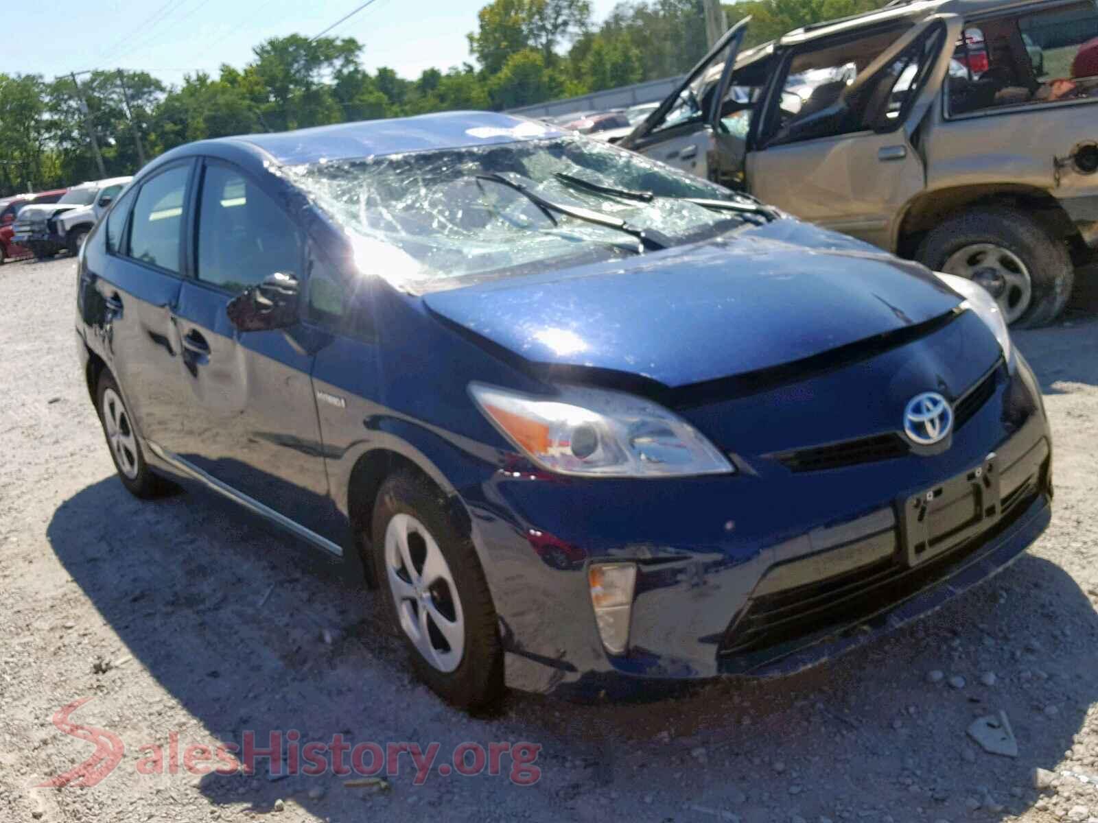 2014 TOYOTA PRIUS — VIN JTDKN3DU8E1737893