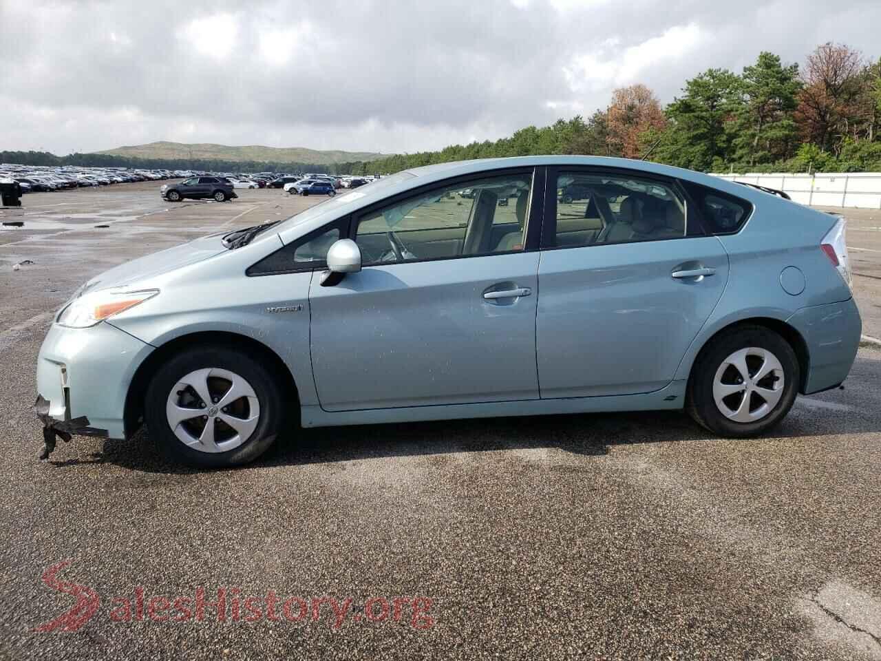 2014 TOYOTA PRIUS — VIN JTDKN3DU8E1783921