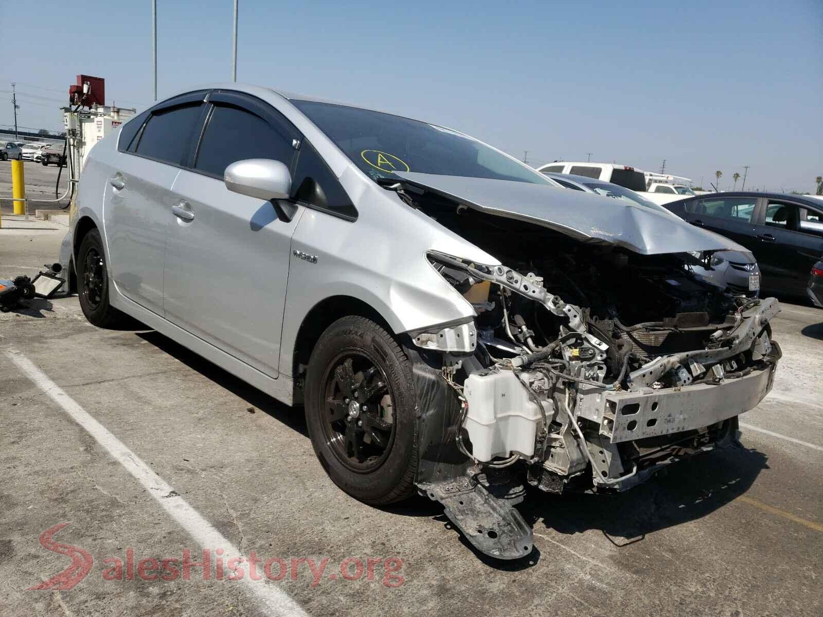 2014 TOYOTA PRIUS — VIN JTDKN3DU8E1787712