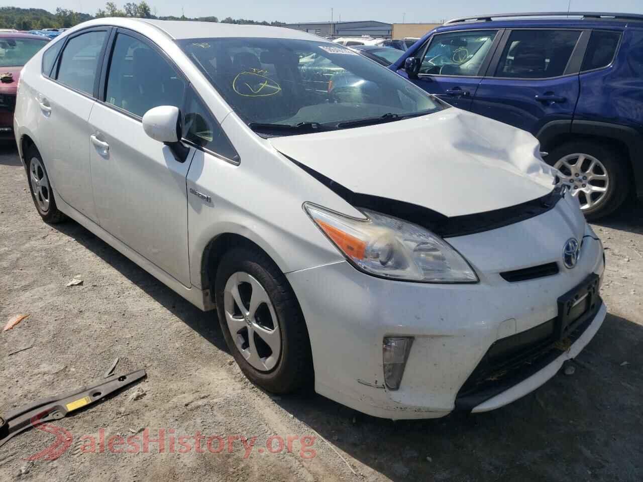 2014 TOYOTA PRIUS — VIN JTDKN3DU8E1788925