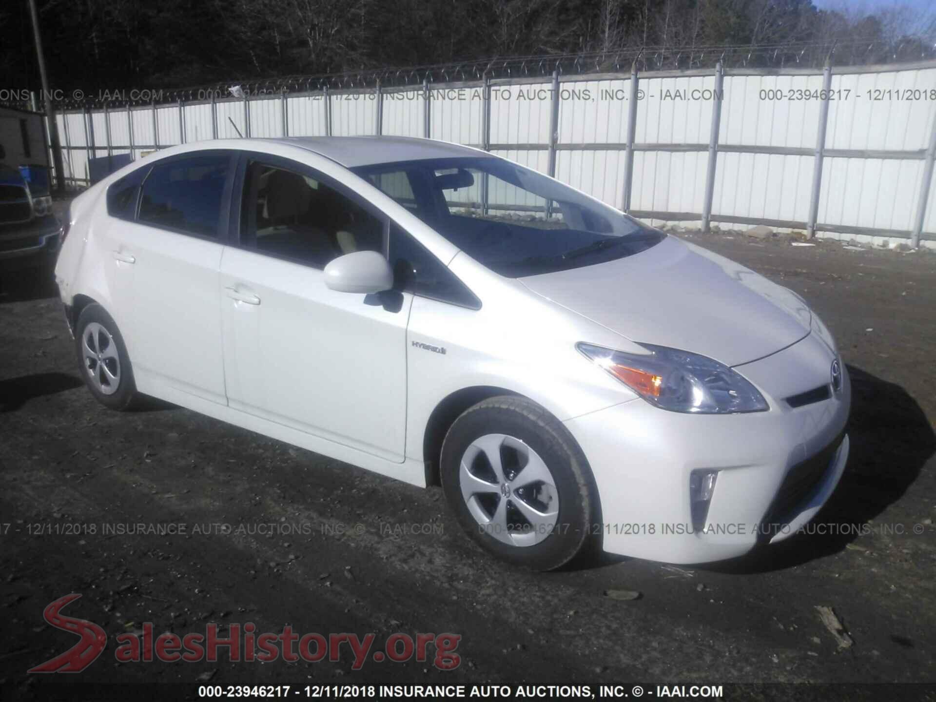 2015 TOYOTA PRIUS — VIN JTDKN3DU8F0477275