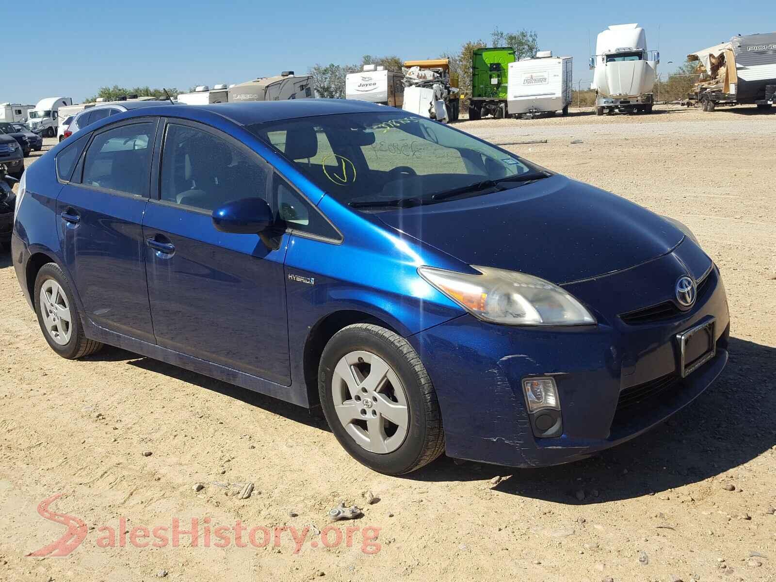 2010 TOYOTA PRIUS — VIN JTDKN3DU9A0033847