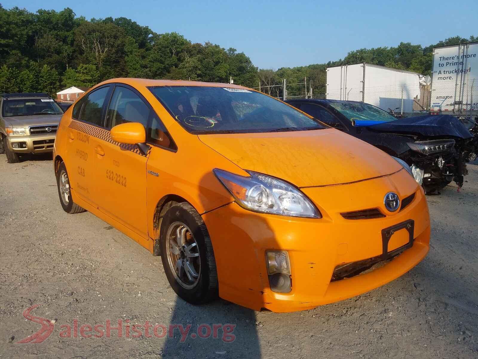 2010 TOYOTA PRIUS — VIN JTDKN3DU9A0152742