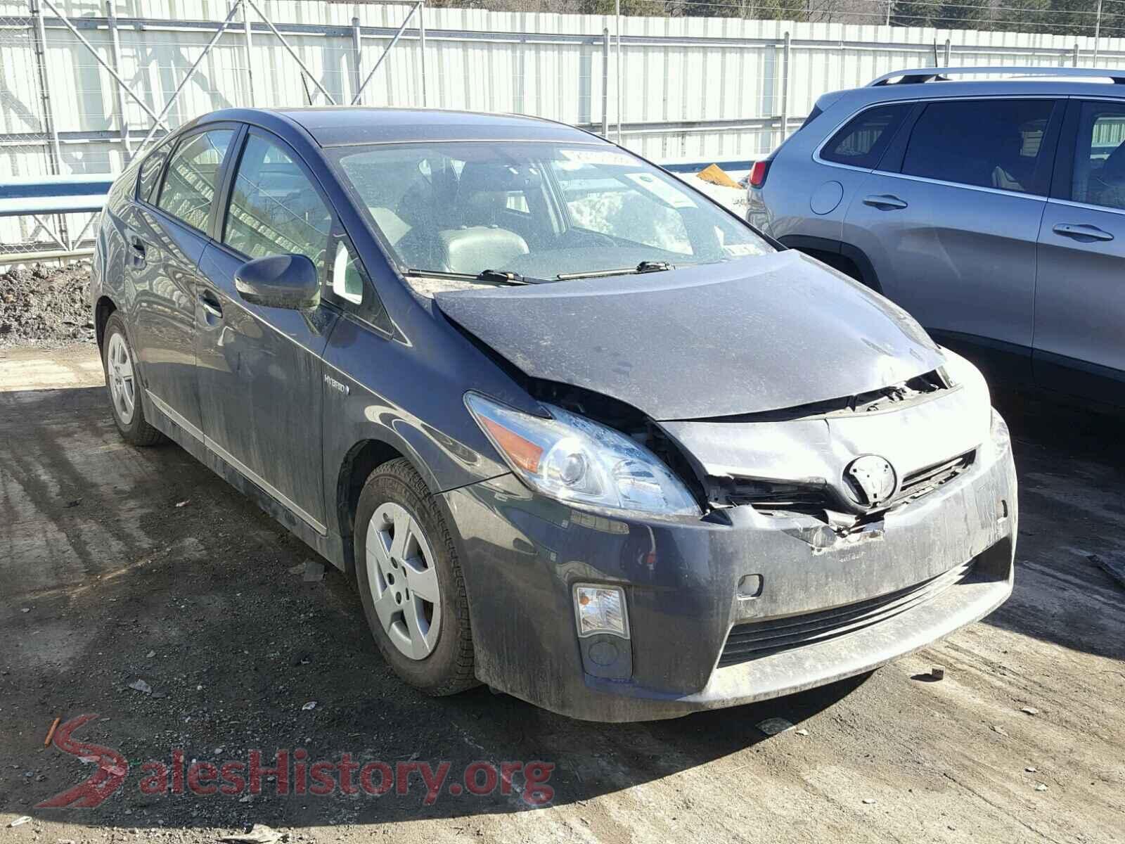 2010 TOYOTA PRIUS — VIN JTDKN3DU9A5184738
