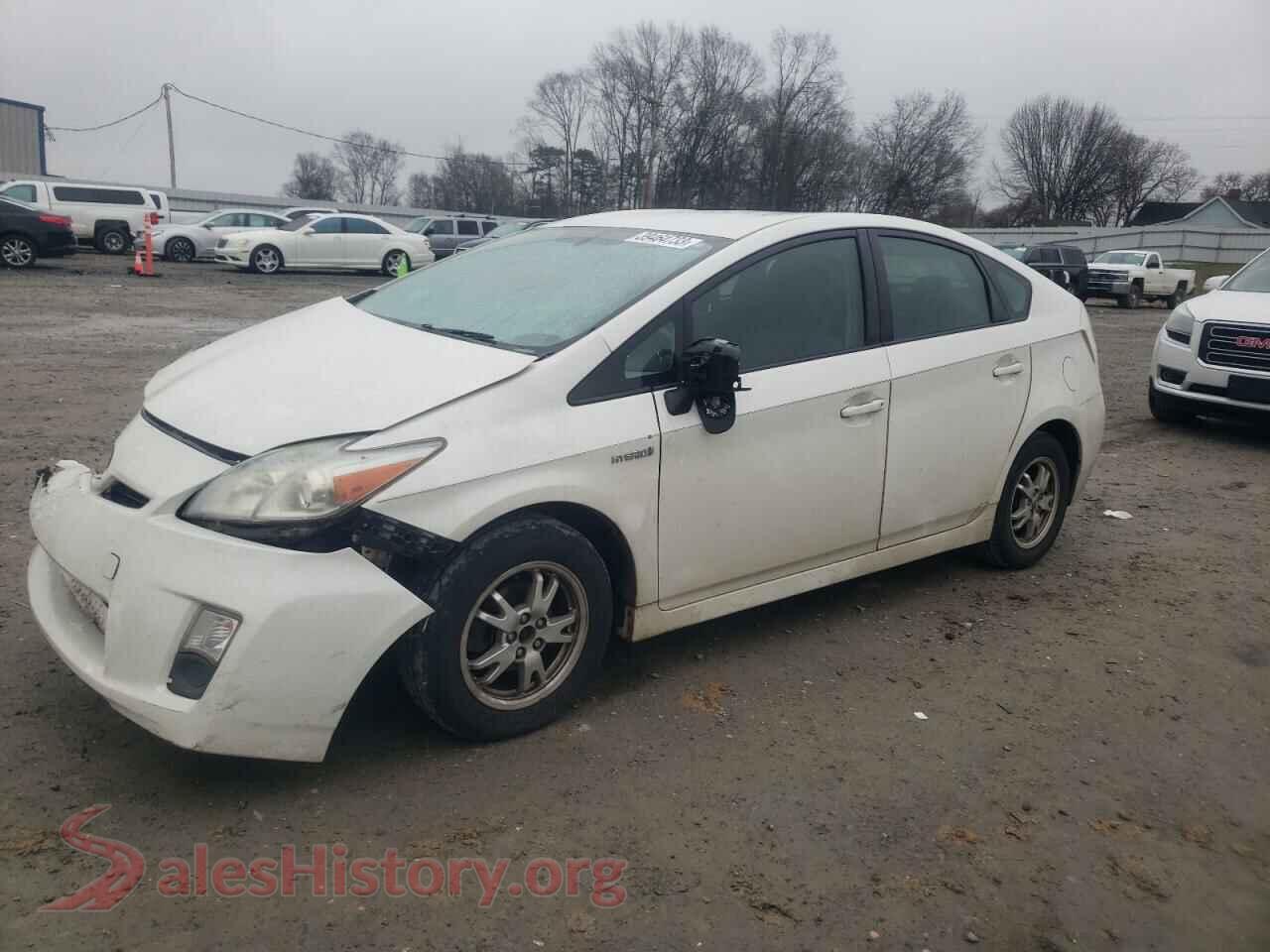 2011 TOYOTA PRIUS — VIN JTDKN3DU9B0251627