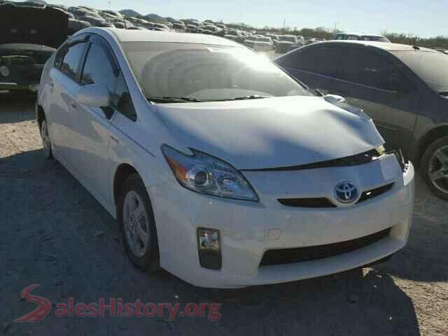 2011 TOYOTA PRIUS — VIN JTDKN3DU9B0294011