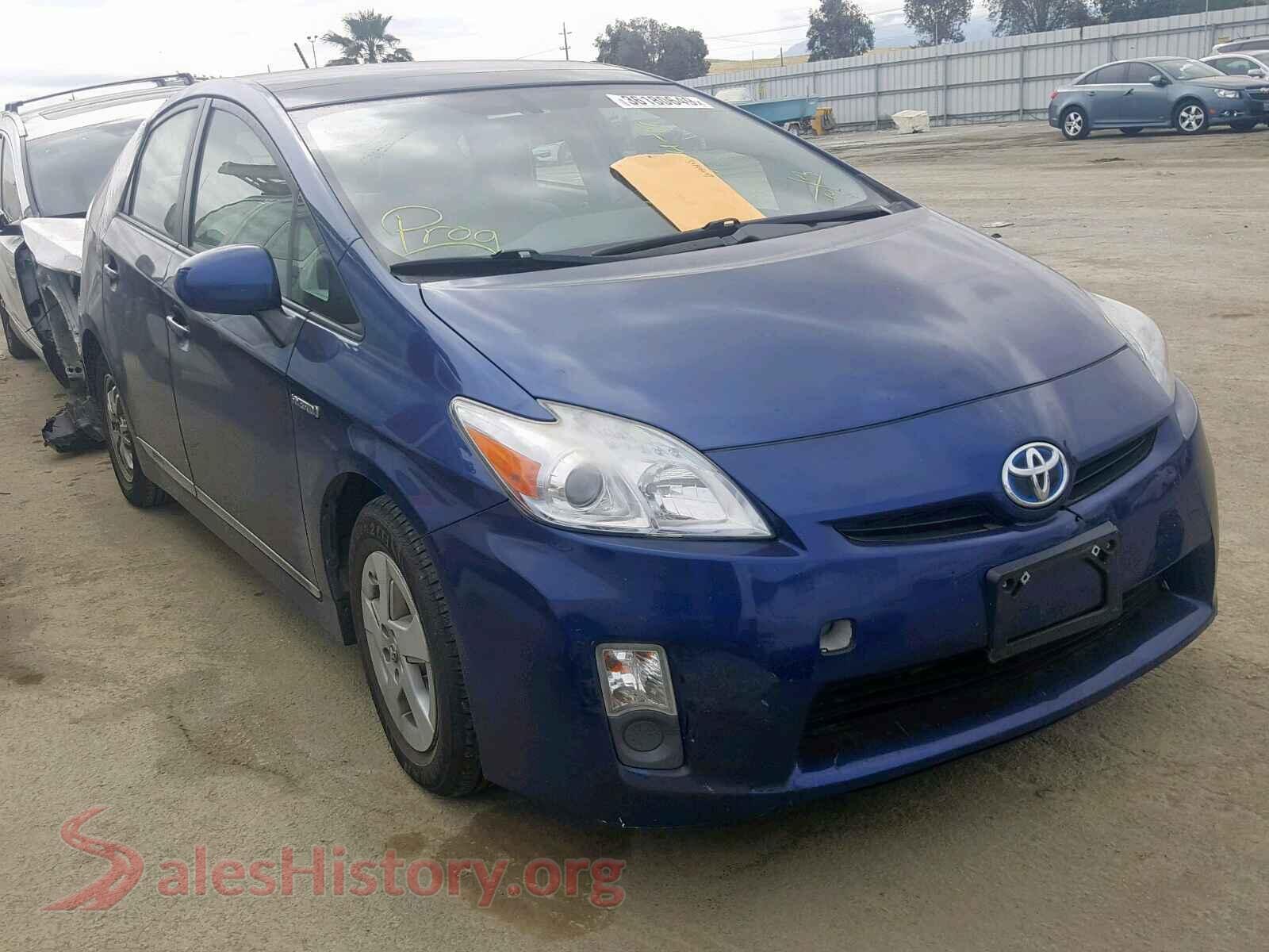 2011 TOYOTA PRIUS — VIN JTDKN3DU9B0304794