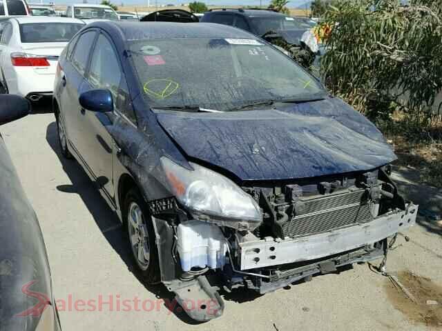 2011 TOYOTA PRIUS — VIN JTDKN3DU9B1367243