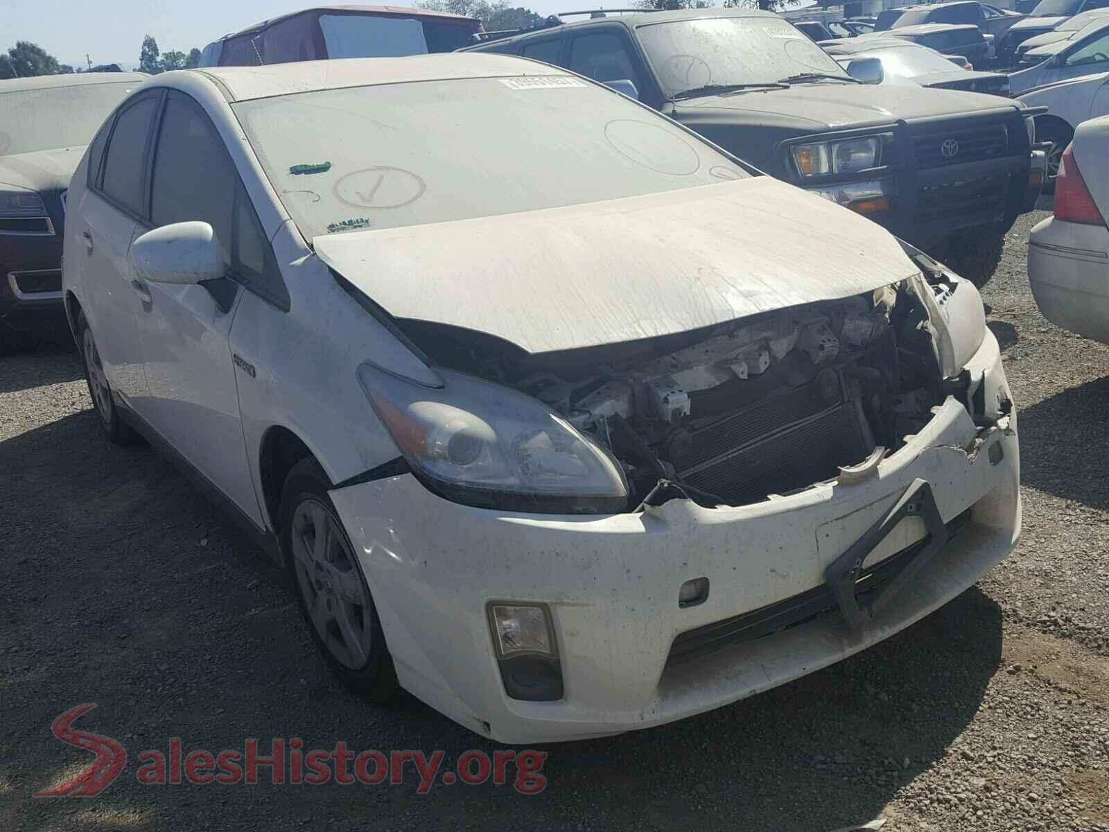 2011 TOYOTA PRIUS — VIN JTDKN3DU9B5314602