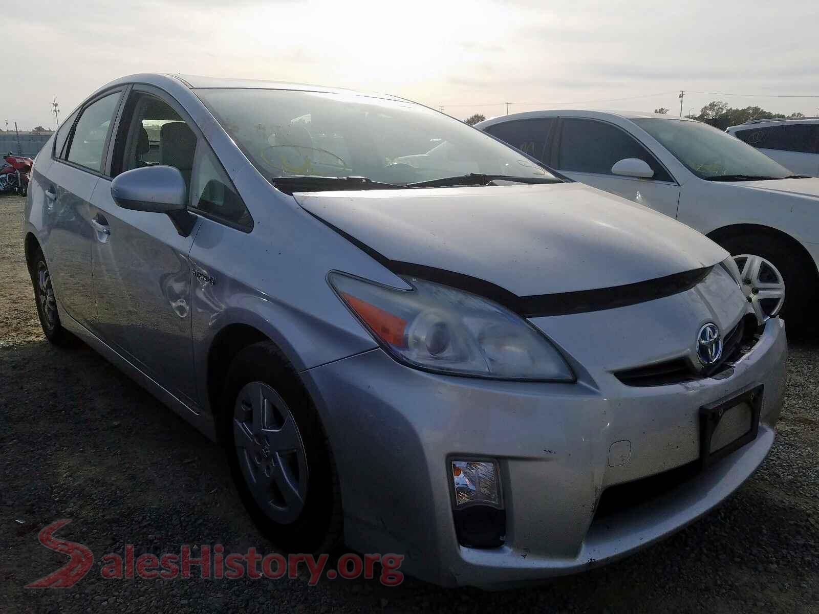 2011 TOYOTA PRIUS — VIN JTDKN3DU9B5335353