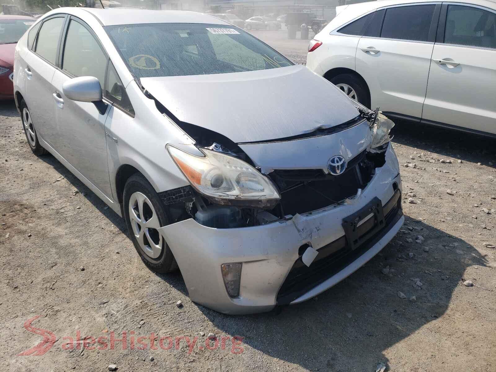 2012 TOYOTA PRIUS — VIN JTDKN3DU9C1516218