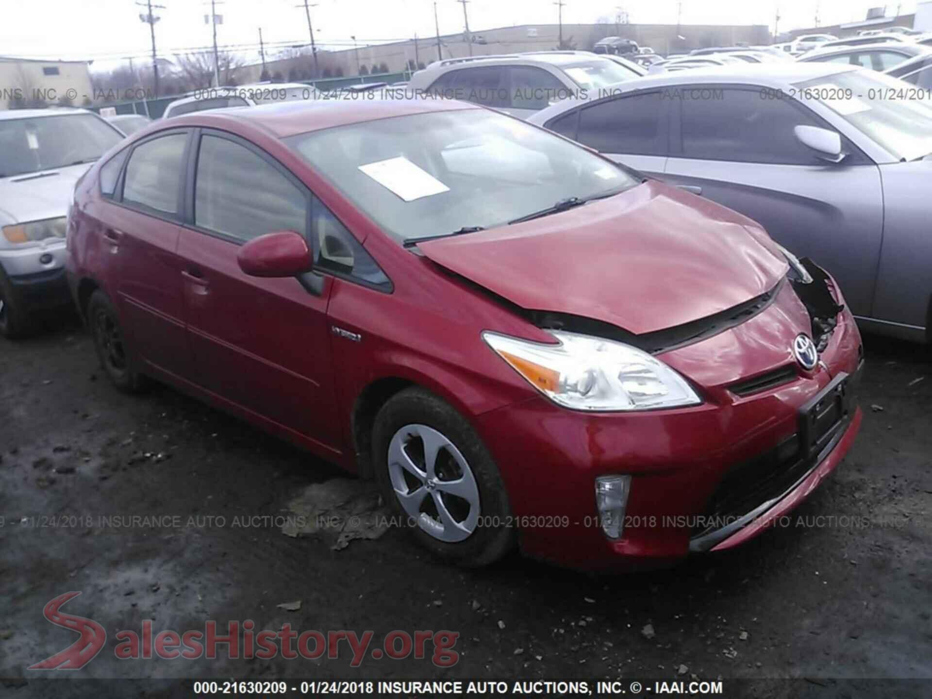2012 Toyota Prius — VIN JTDKN3DU9C1575463