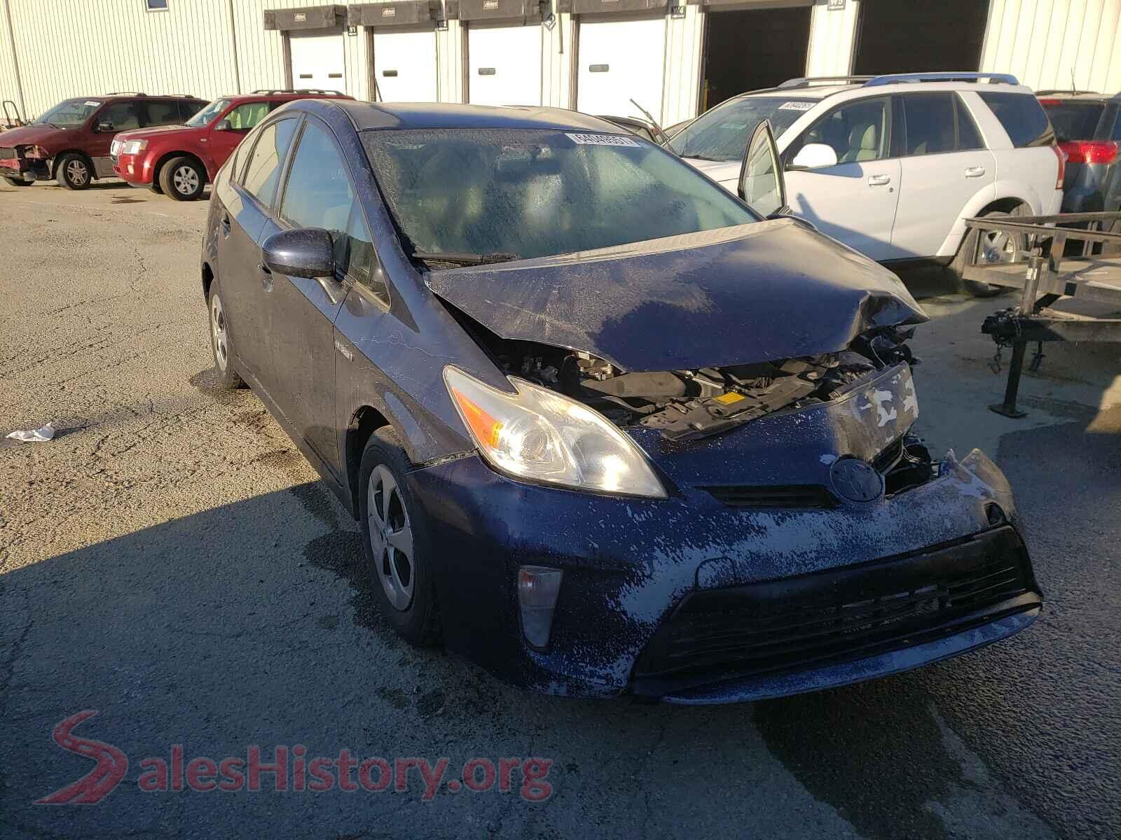 2012 TOYOTA PRIUS — VIN JTDKN3DU9C1585300