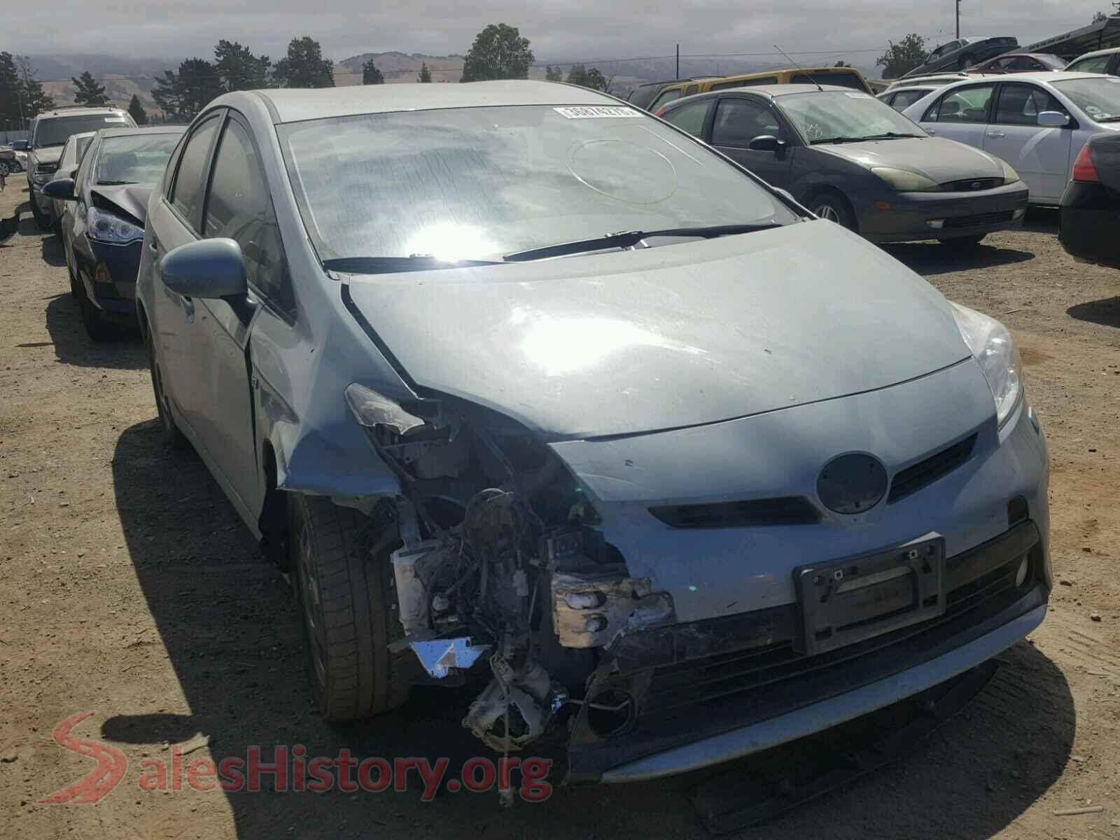 2012 TOYOTA PRIUS — VIN JTDKN3DU9C5404592