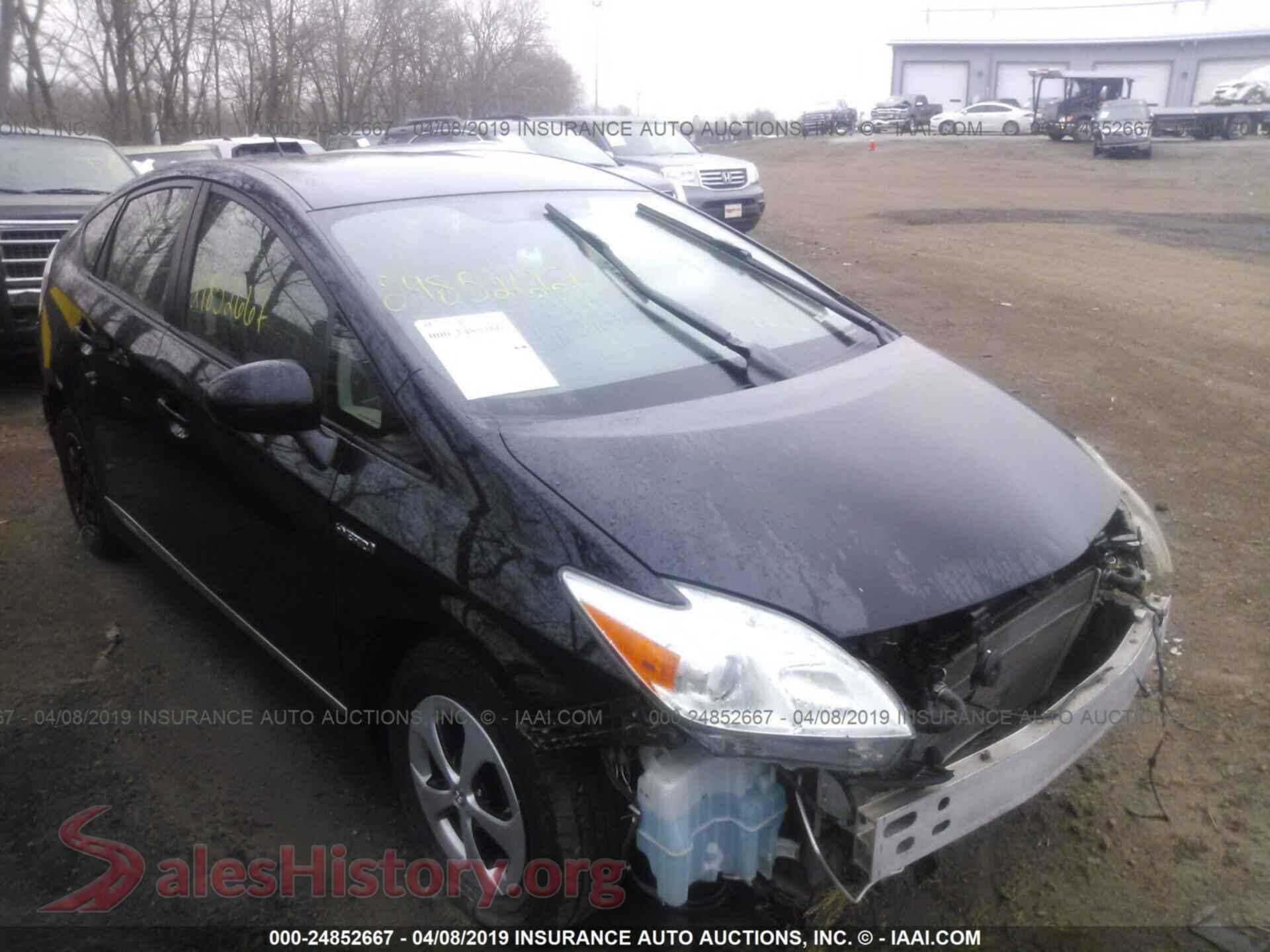 2012 TOYOTA PRIUS — VIN JTDKN3DU9C5419934
