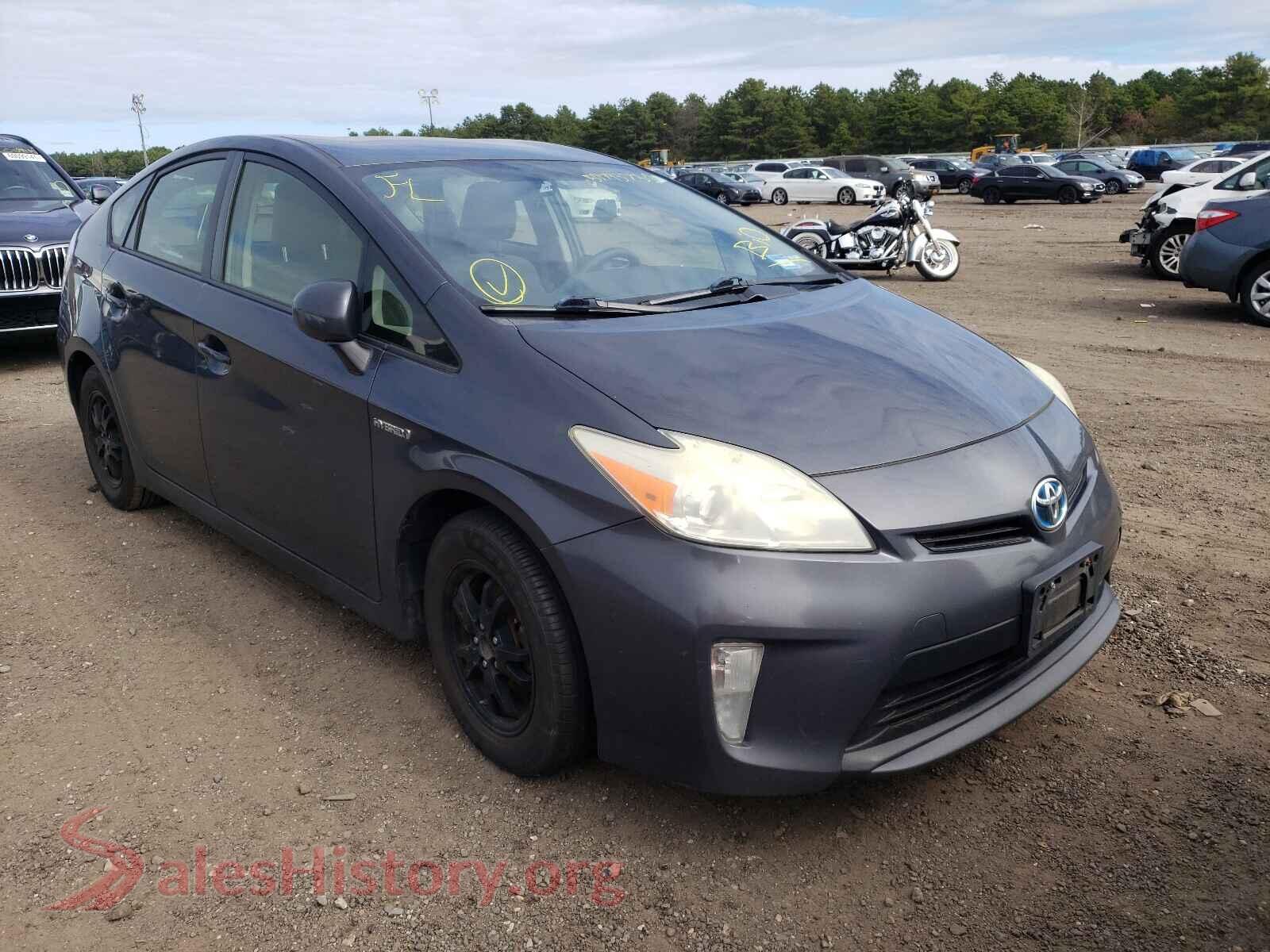 2013 TOYOTA PRIUS — VIN JTDKN3DU9D1626056