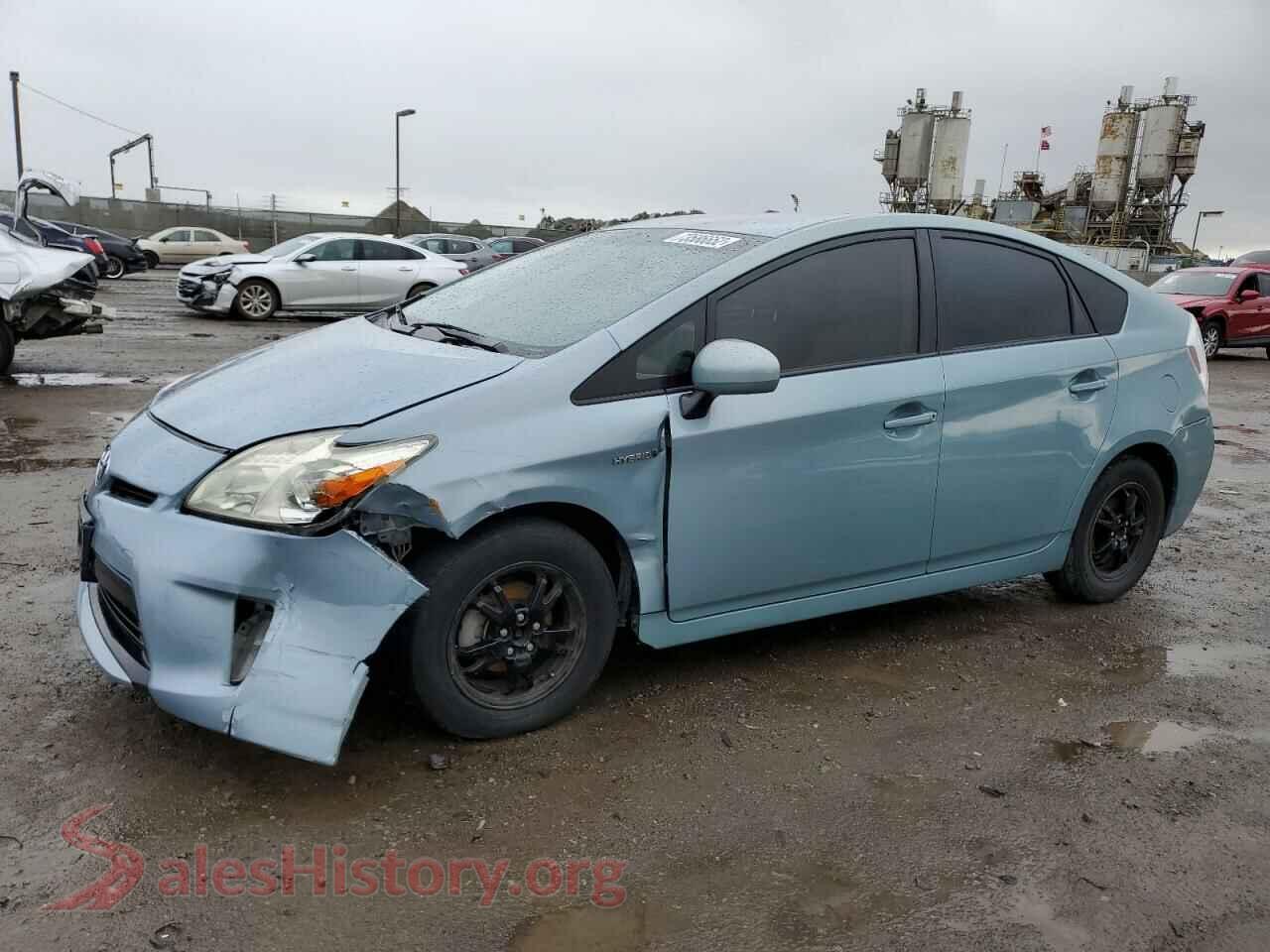2013 TOYOTA PRIUS — VIN JTDKN3DU9D1710670