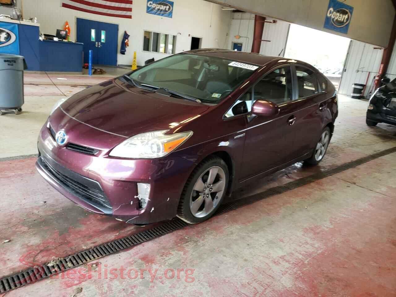 2013 TOYOTA PRIUS — VIN JTDKN3DU9D5601280