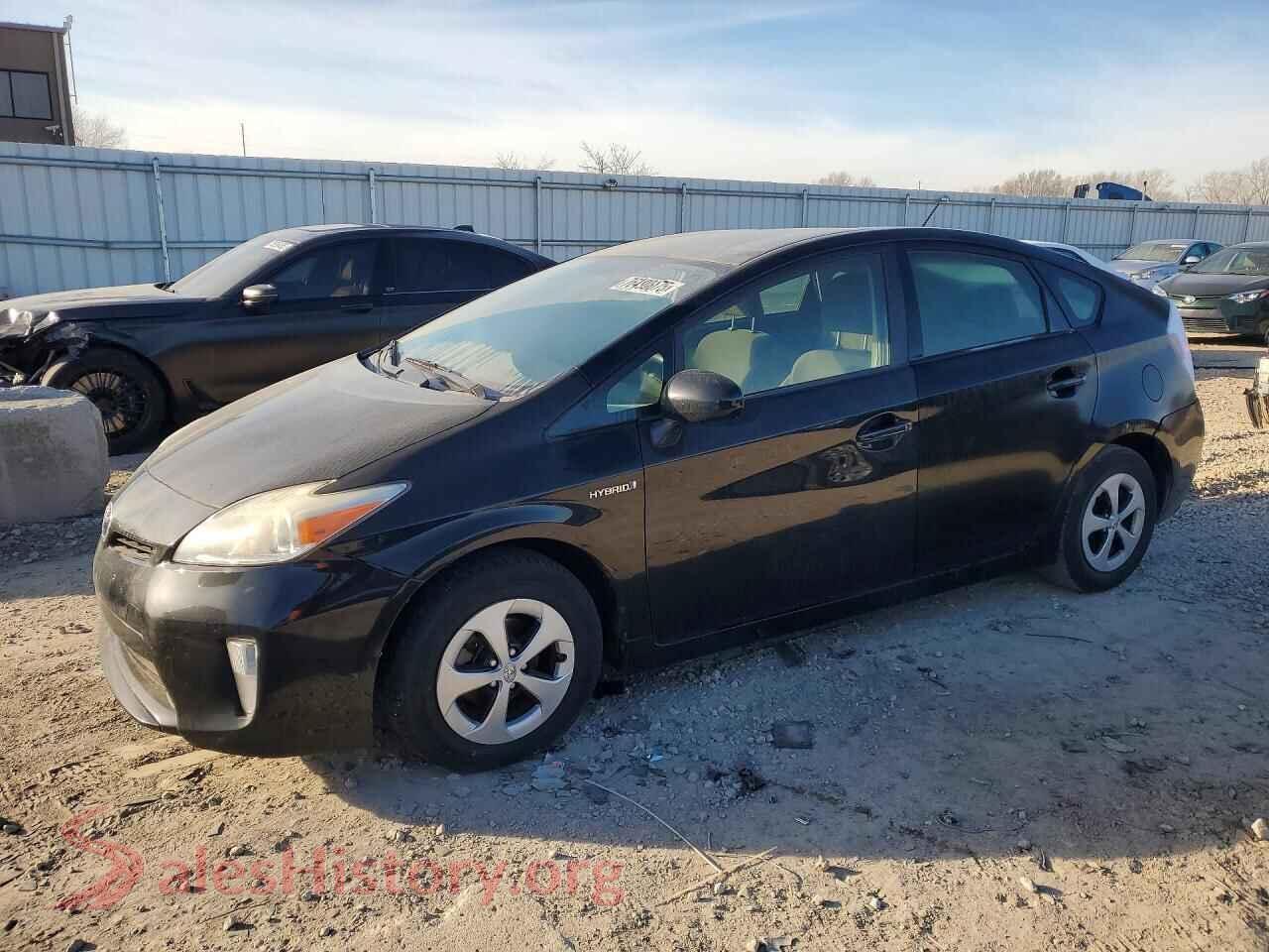 2014 TOYOTA PRIUS — VIN JTDKN3DU9E0363817