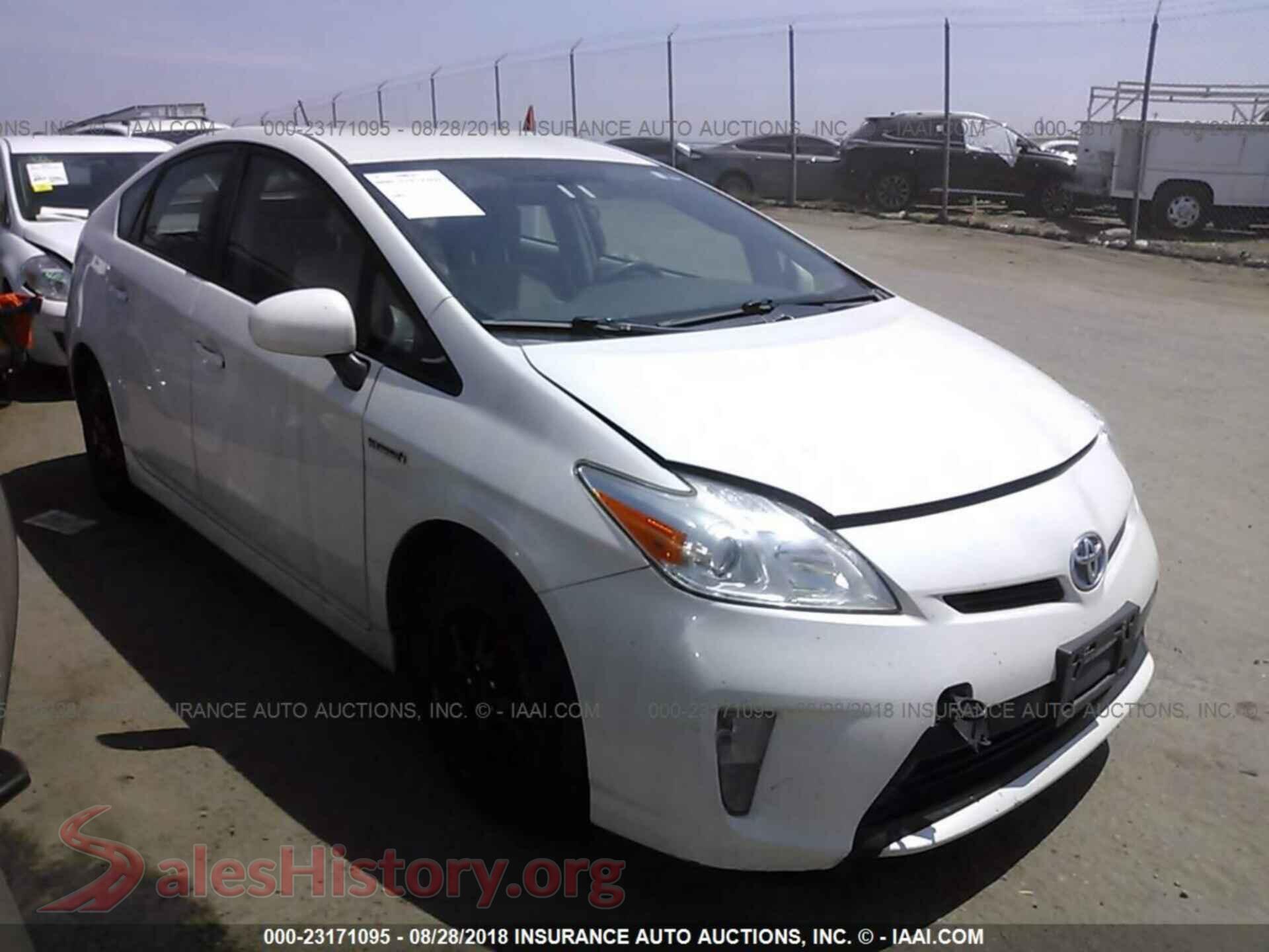 2014 Toyota Prius — VIN JTDKN3DU9E0366930