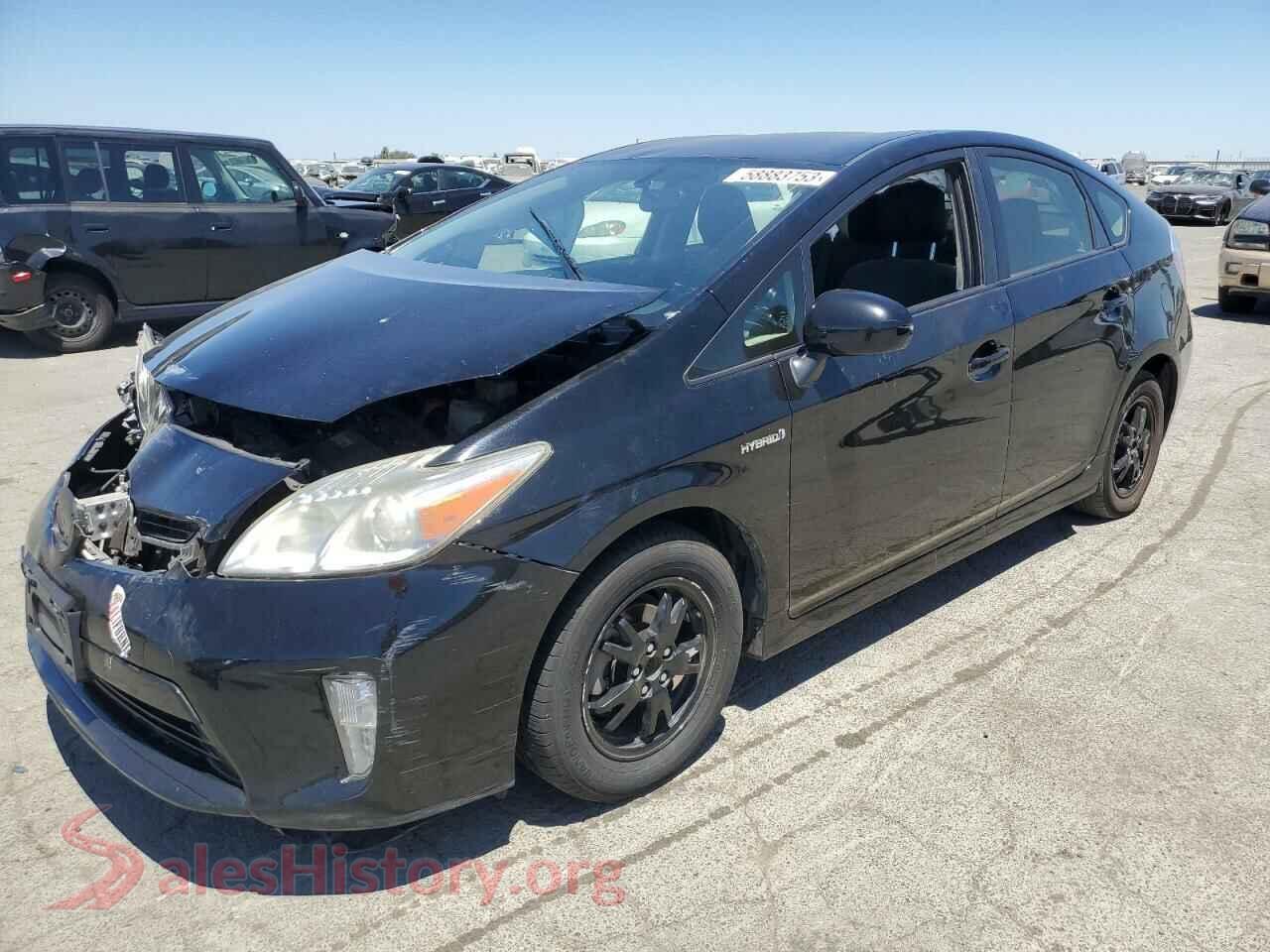 2014 TOYOTA PRIUS — VIN JTDKN3DU9E0393089