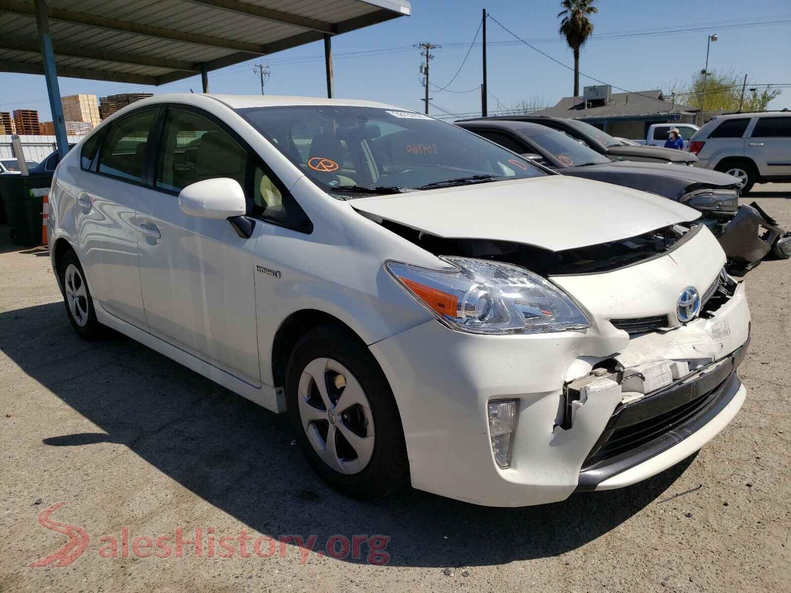 2015 TOYOTA PRIUS — VIN JTDKN3DU9F1877632