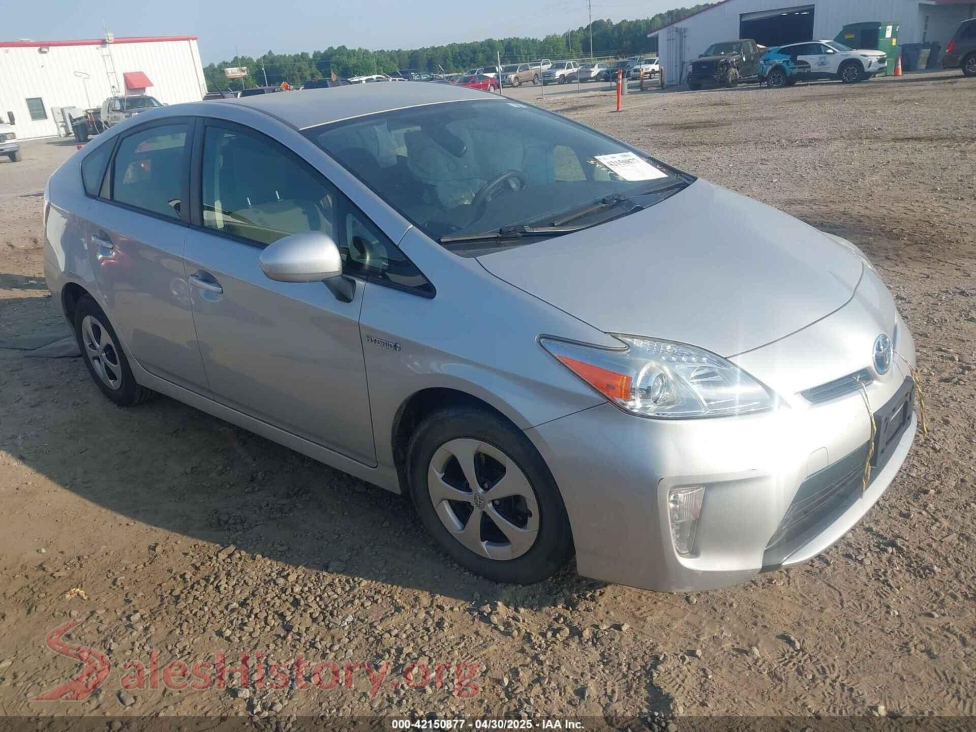 2015 TOYOTA PRIUS — VIN JTDKN3DU9F1888663