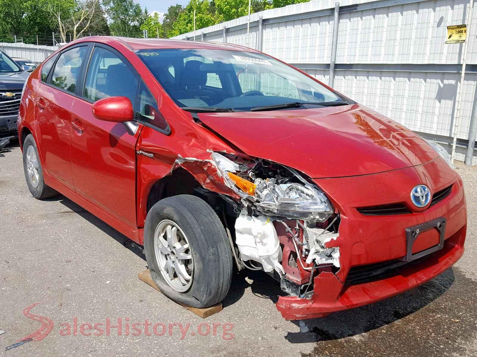 2010 TOYOTA PRIUS — VIN JTDKN3DUXA1253217