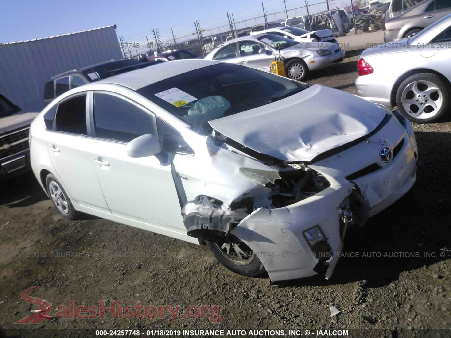 2011 TOYOTA PRIUS — VIN JTDKN3DUXB1434819