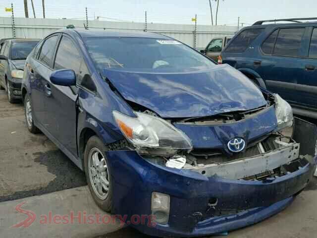 2011 TOYOTA PRIUS — VIN JTDKN3DUXB5365803