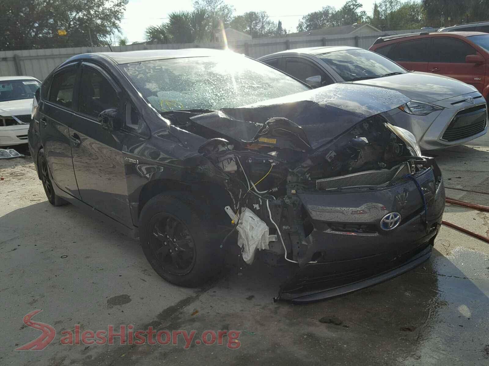 2012 TOYOTA PRIUS — VIN JTDKN3DUXC1581692