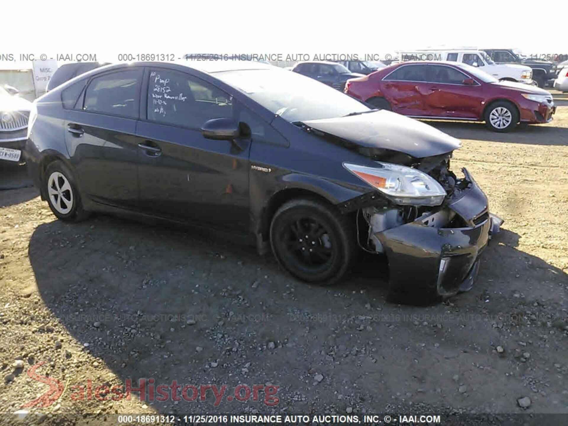 2012 Toyota Prius — VIN JTDKN3DUXC5424768