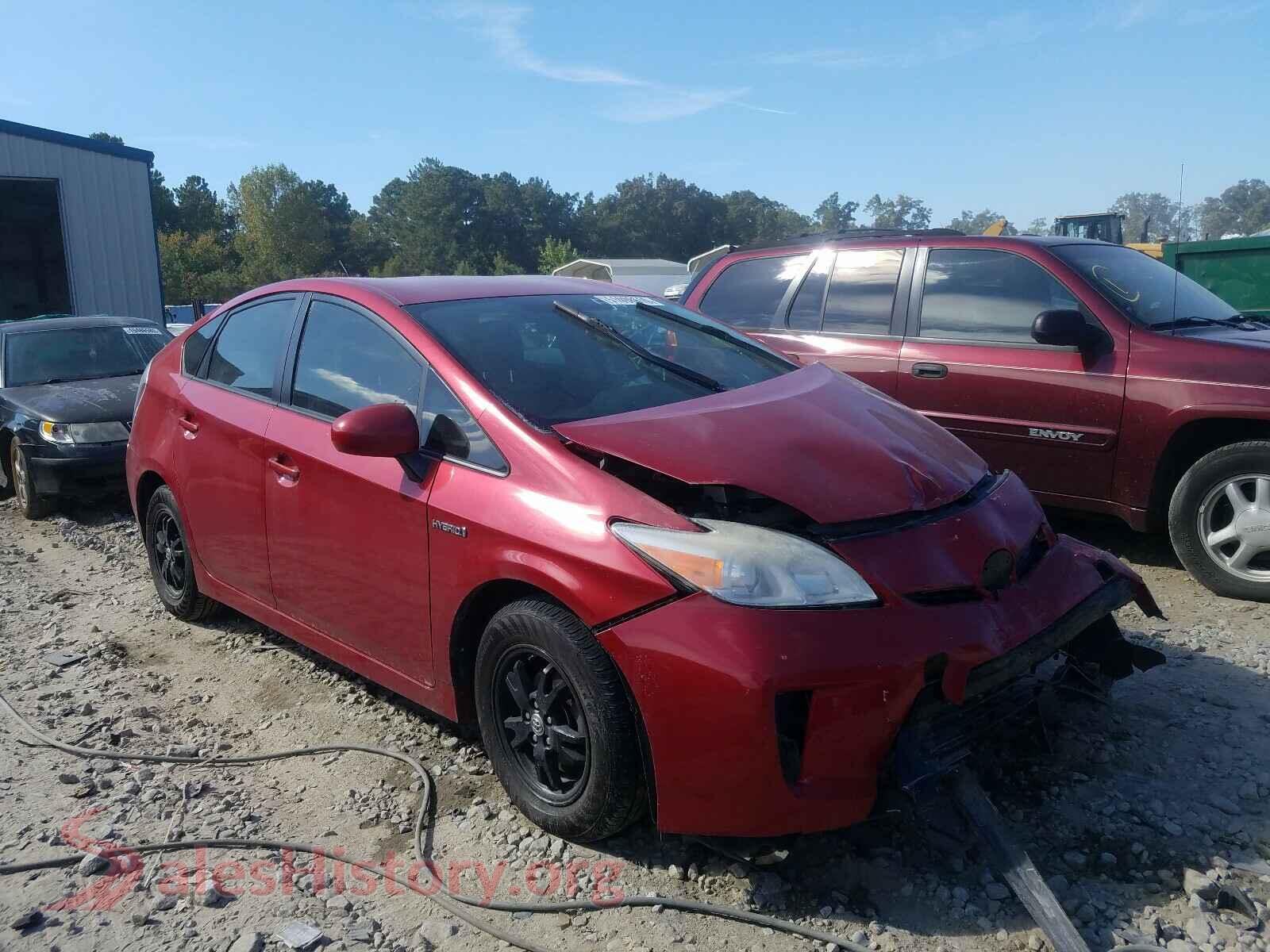 2012 TOYOTA PRIUS — VIN JTDKN3DUXC5431171