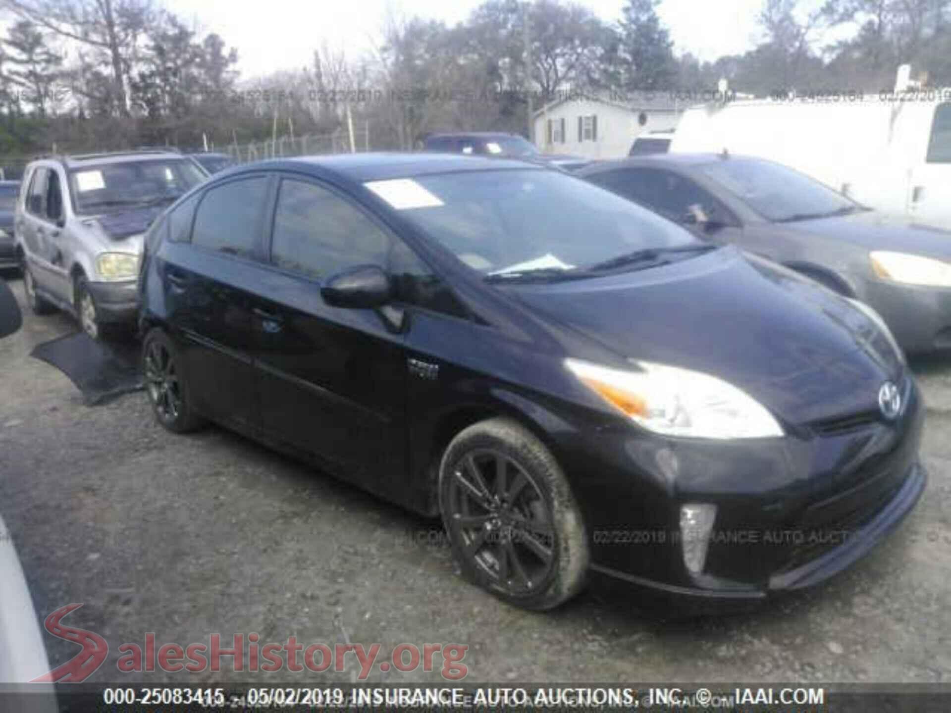 2012 TOYOTA PRIUS — VIN JTDKN3DUXC5479544