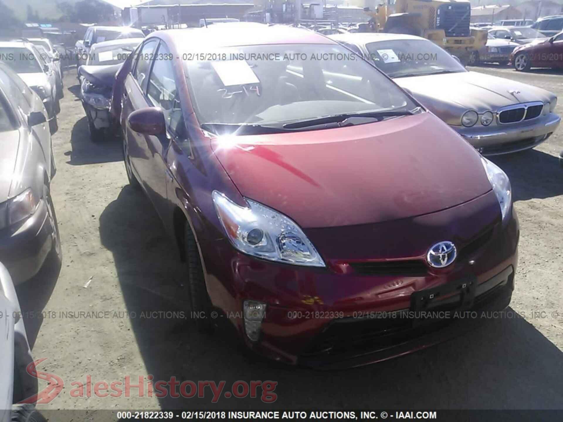 2013 Toyota Prius — VIN JTDKN3DUXD5569665